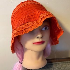 Memar; made in Italy. Woven, lightweight hat.  One size.